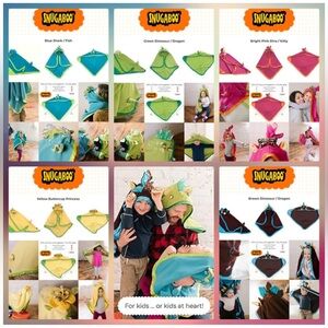 Snugaboo Kids Hooded Wearable Blanket - Blue